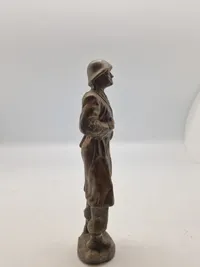 Original figur forstillende dansk modstandsmand