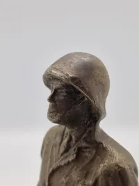 Original figur forstillende dansk modstandsmand