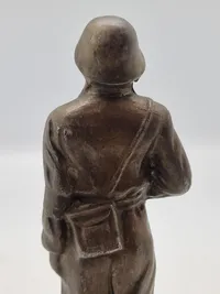 Original figur forstillende dansk modstandsmand