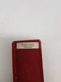 Original æske for Treue Dienst Medal (Sjælden fremstiller) Friedrich Keller, Oberstein