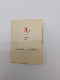 Originalt lot på dansk modstandsmand med både tysk og dansk id kort mm. (Senere koncertmester ved Danmarks radio)