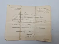 Originalt lot på dansk modstandsmand med både tysk og dansk id kort mm. (Senere koncertmester ved Danmarks radio)