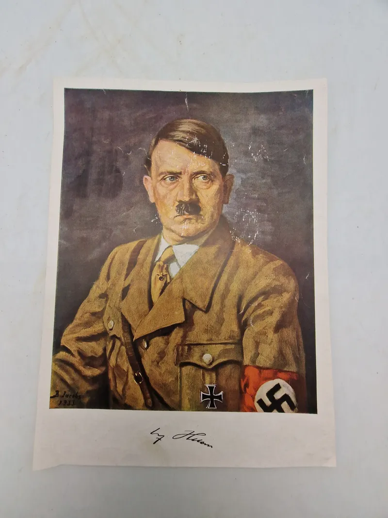 Originalt WW2 AH portræt