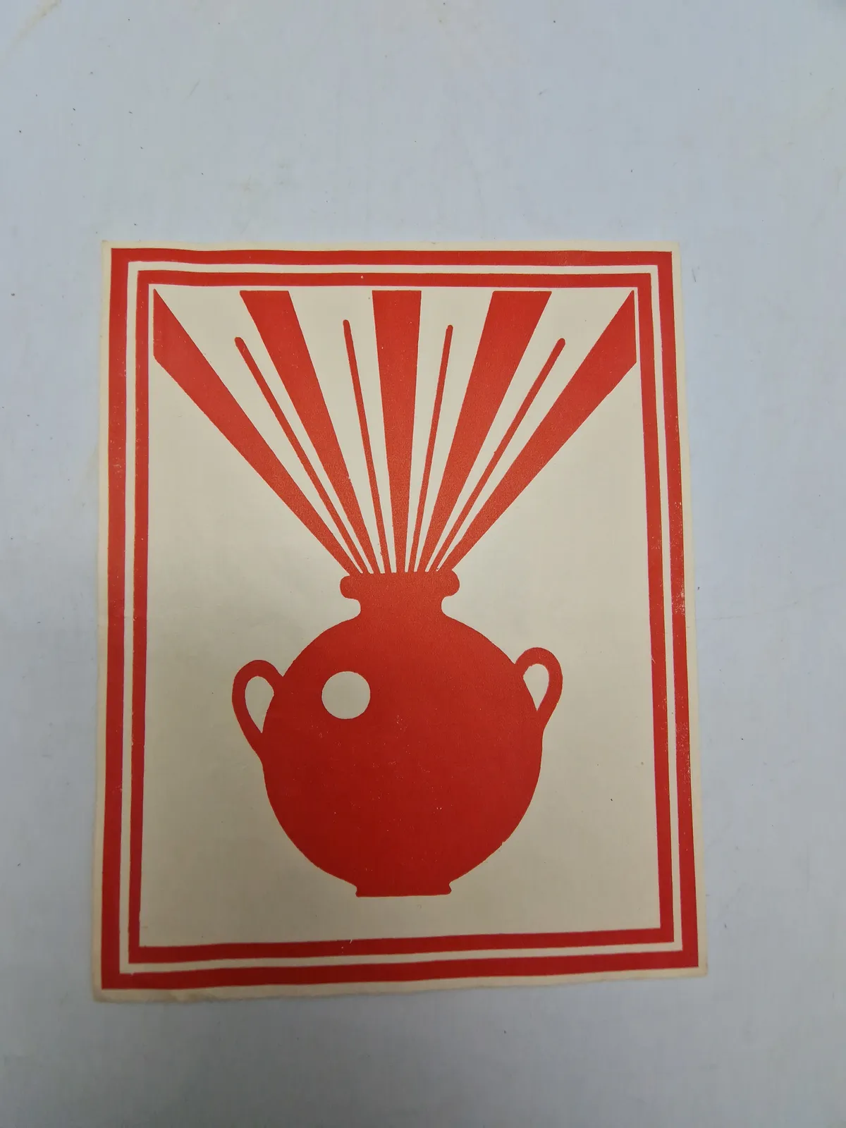 Originalt Tysk WW2  ammunitions faremærke