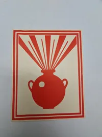 Originalt Tysk WW2  ammunitions faremærke