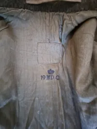 Original dansk M/23 stabs sergent uniform - 1942 dateret
