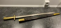 Sjælden original håndværkersabel model 1869