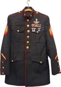 Original amerikansk USMC uniform  Vietnam Medal of Honour