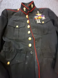 Original amerikansk USMC uniform  Vietnam Medal of Honour