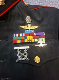 Original amerikansk USMC uniform  Vietnam Medal of Honour