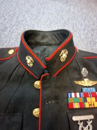 Original amerikansk USMC uniform  Vietnam Medal of Honour