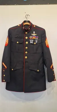 Original amerikansk USMC uniform  Vietnam Medal of Honour