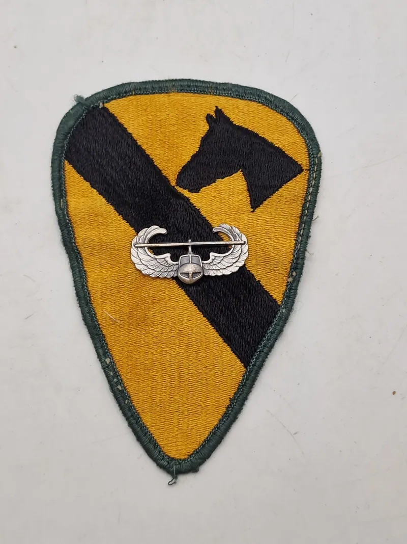Lot originalt First Cavalry Vietnam