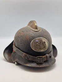 Original Dansk brandhjelm