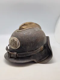 Original Dansk brandhjelm