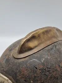Original Dansk brandhjelm