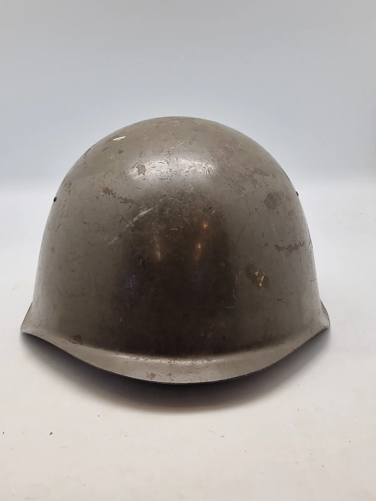 Original militær stålhjelm
