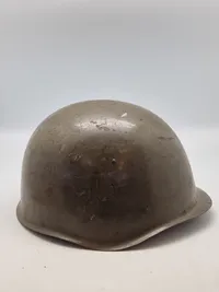 Original militær stålhjelm
