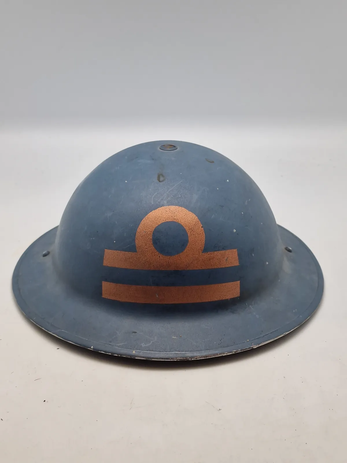 Original ww2 Royal Navy hjelm