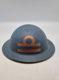 Original ww2 Royal Navy hjelm