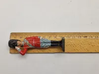 Original dansk linoliumsfigur Kong Christian d X