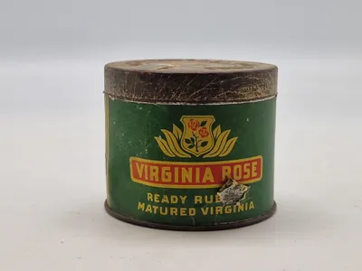 Original tobaks dåse -tom WW2