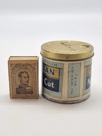 Original tobaks dåse -tom  WW2