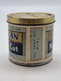 Original tobaks dåse -tom  WW2