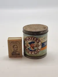 Original tobaks dåse -tom  WW2