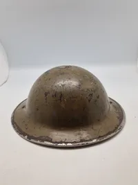 Original engelsk hjelm, brugt i NordAfrika, 1940