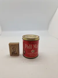 Original tobaksdåse - tom  WW2