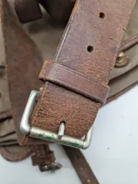 Original militær førstehjælpstaske fra Den Danske brigade i Sverige WW2