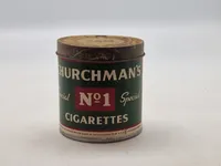 Original tobaks dåse -tom  WW2