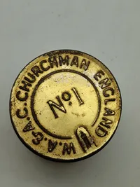 Original tobaks dåse -tom  WW2