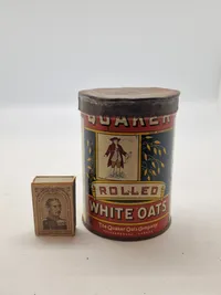 Original tobaks dåse - tom  WW2