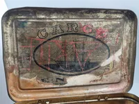 Original metalæske til tobak - E.Nobel