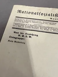 Originalt Tysk brevpapir