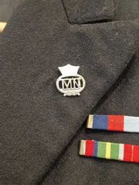 Original Engelsk uniform fra Handelsflåden WW2 veteran