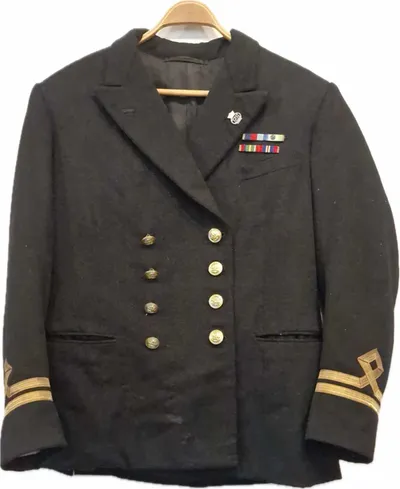 Original Engelsk uniform fra Handelsflåden WW2 veteran