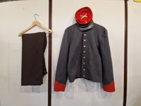 Amerikansk borgerkrigs ( Sydstats )  uniform, repro
