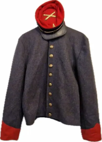 Amerikansk borgerkrigs ( Sydstats )  uniform, repro