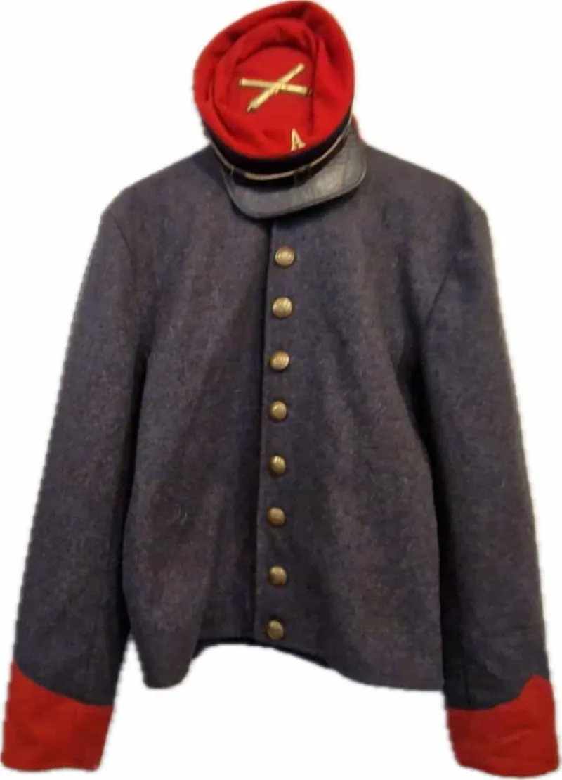 Amerikansk borgerkrigs ( Sydstats )  uniform, repro