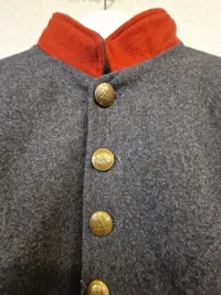Amerikansk borgerkrigs ( Sydstats )  uniform, repro