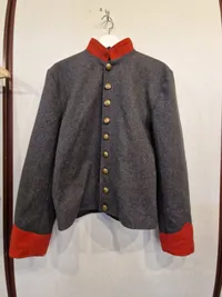 Amerikansk borgerkrigs ( Sydstats )  uniform, repro