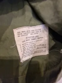 Original US Vietnam skjorte fra 1967
