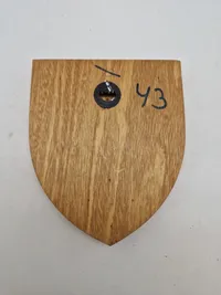 Originalt militært vægskjold