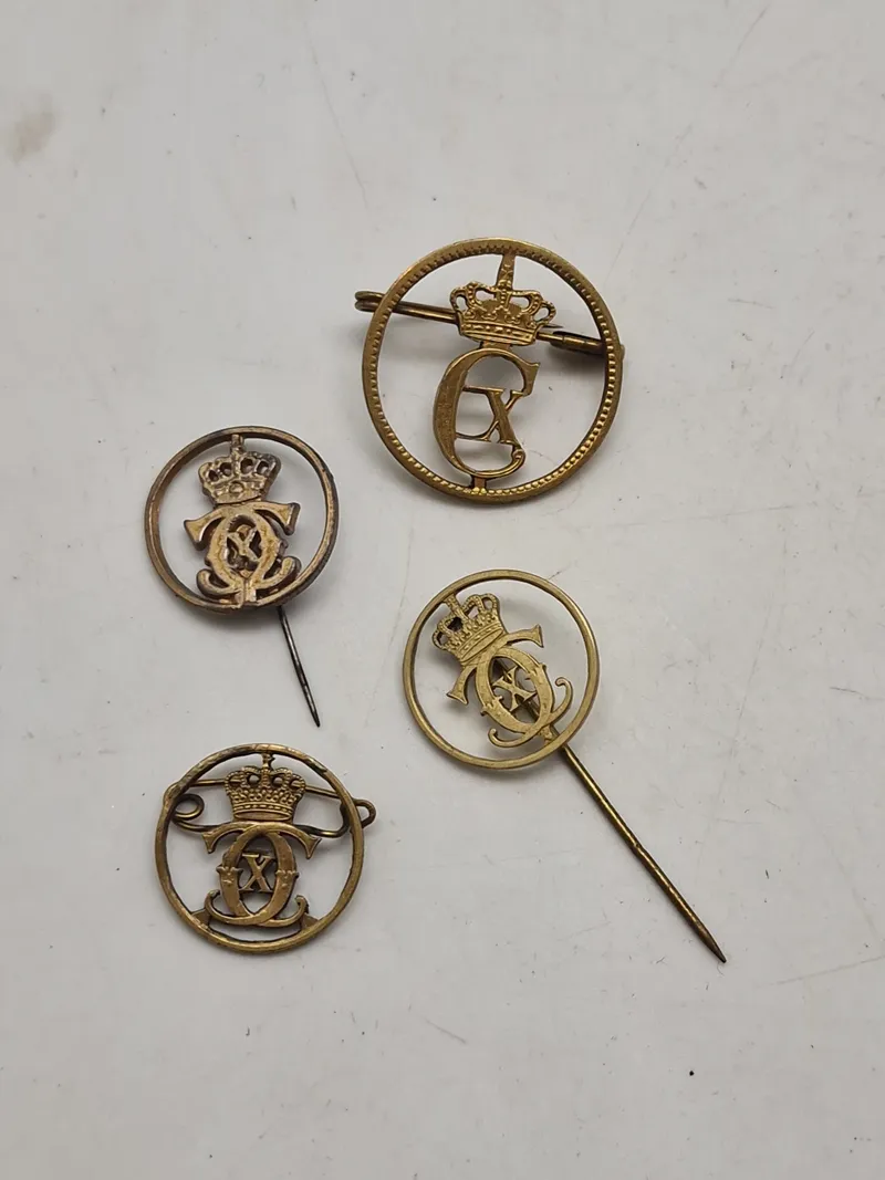 Lot originale Kong Christian C pins
