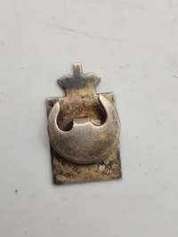 Originale Georg Jensen kongemærker - Sterlingsølv og emalje