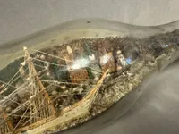 Originalt flaskeskib antik