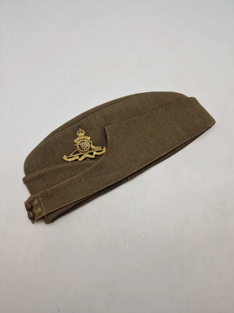 Original Engelsk WW2 artilleri skråhue